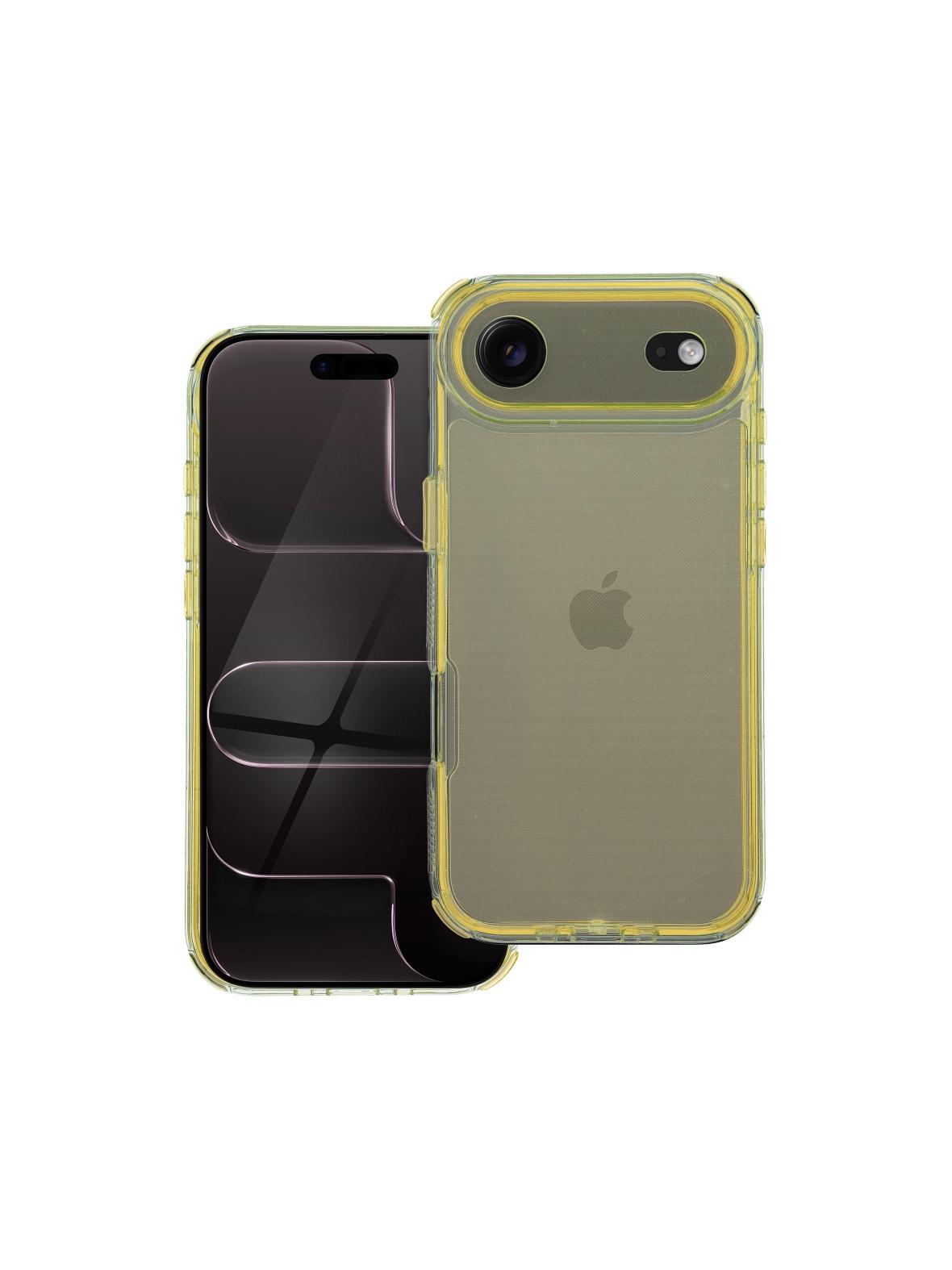 Futerał MATRIX CLEAR do IPHONE 17 Air żółty