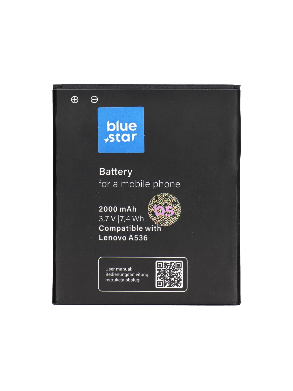 Bateria do Lenovo A536 2000 mAh Blue Star Premium