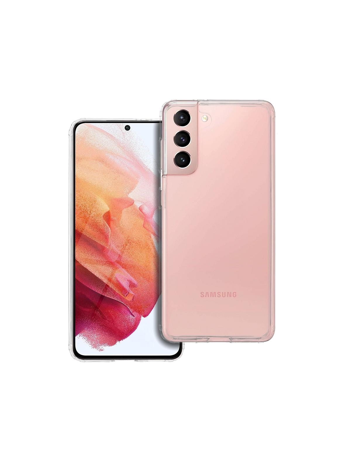 Futerał SUPER CLEAR HYBRID do SAMSUNG S21 transparentny