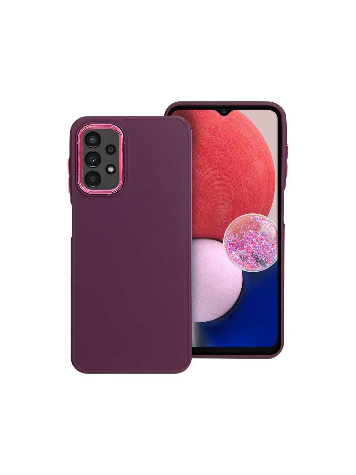 Futerał FRAME do SAMSUNG A13 4G fioletowy