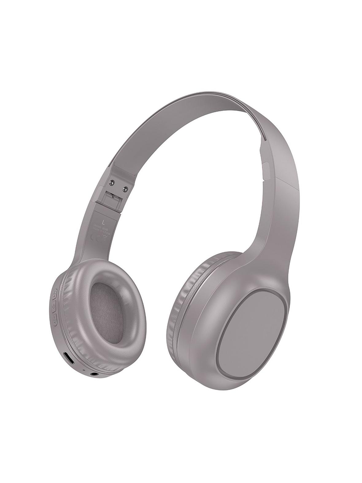 Słuchawki bezprzewodowe nauszne Hoco W46 brązowe