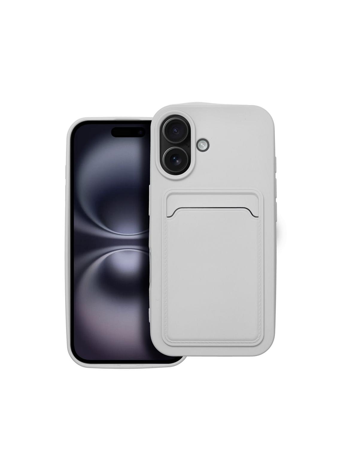 Futerał CARD CASE do IPHONE 16 biały
