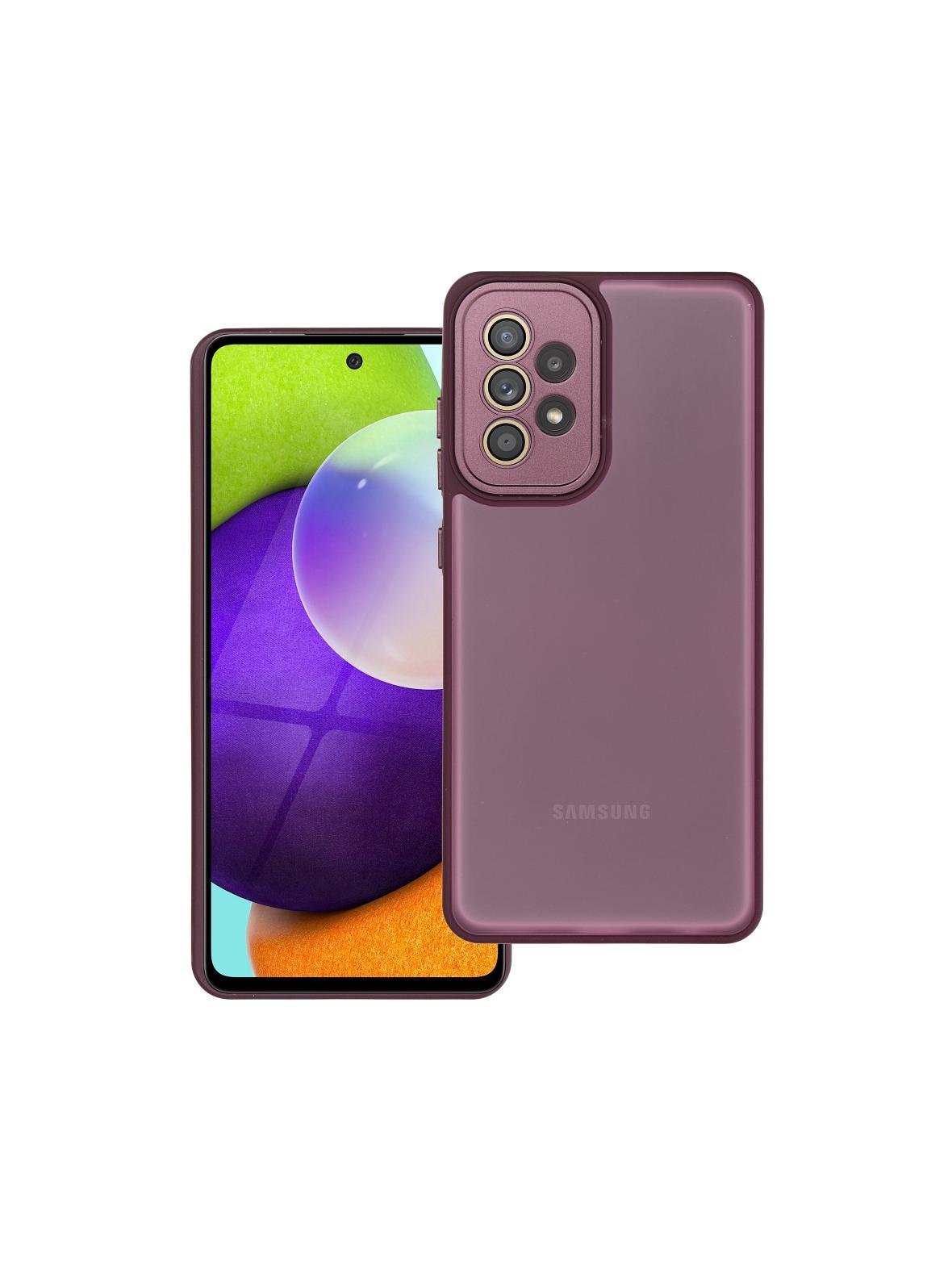 Futerał VARIETE do SAMSUNG A52 5G / A52 LTE ( 4G ) / A52s 5G purpurowy