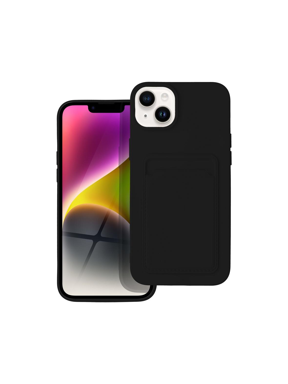 Futerał CARD CASE do IPHONE 14 Plus czarny