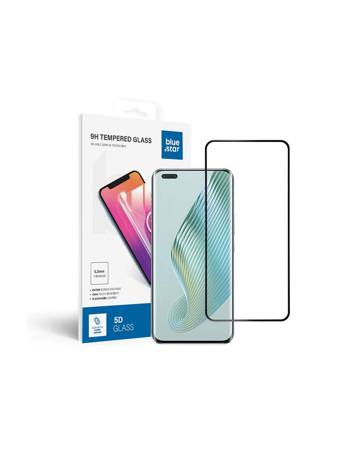 Szkło hartowane do Honor Magic 5 PRO Blue Star 5D czarne