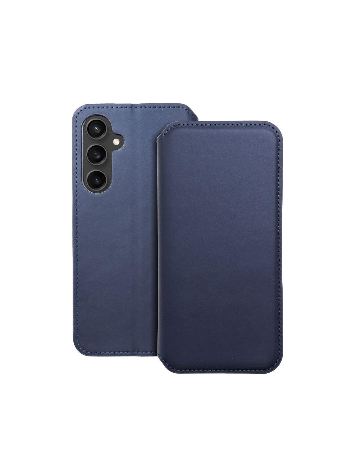 Kabura do SAMSUNG S23 FE Dual Pocket Book granatowy