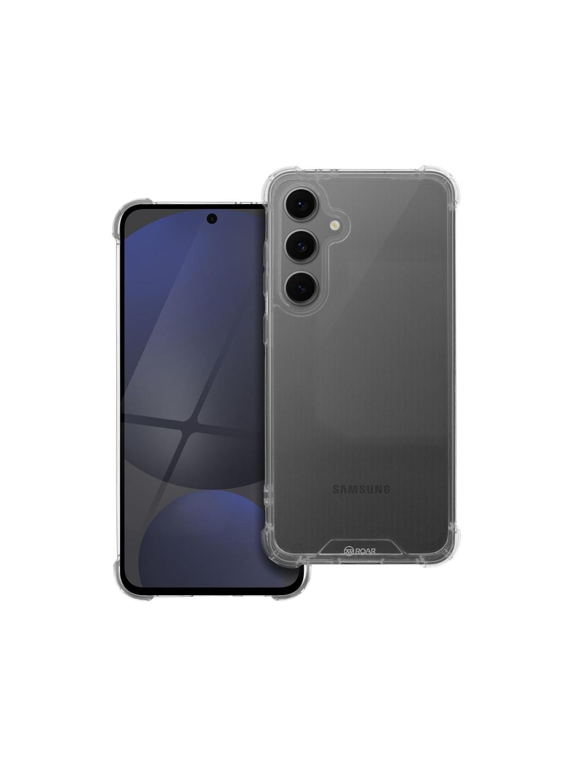ROAR futerał ARMOR do SAMSUNG S24 FE transparentny