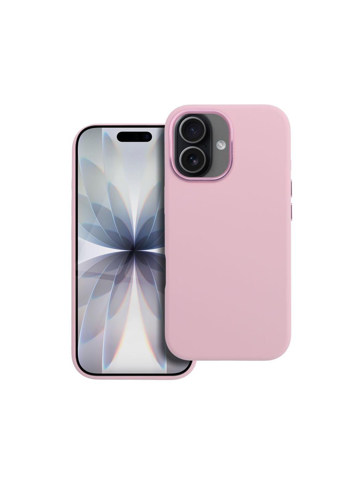 Etui na iPhone 17 Forcell F-Protect Frame Premium zgodny z MagSafe różowy 0INT