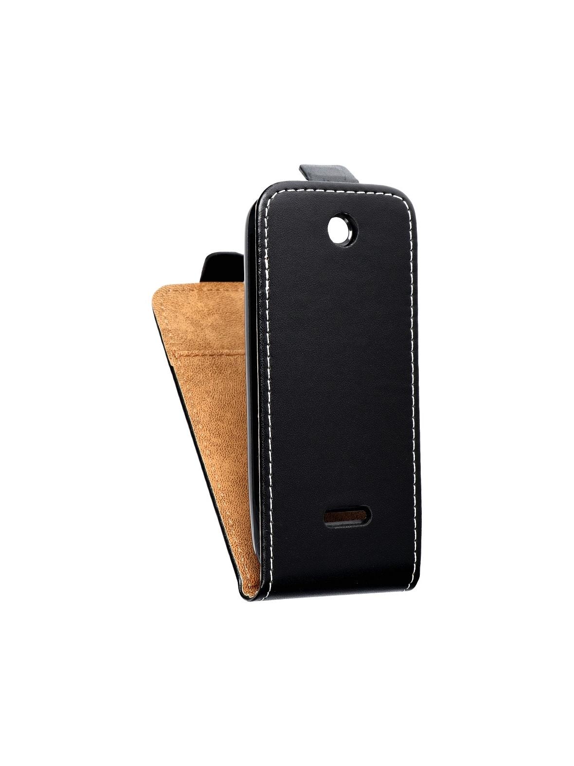 Kabura SLIM FLEXI FRESH pionowa do NOKIA 225 czarna