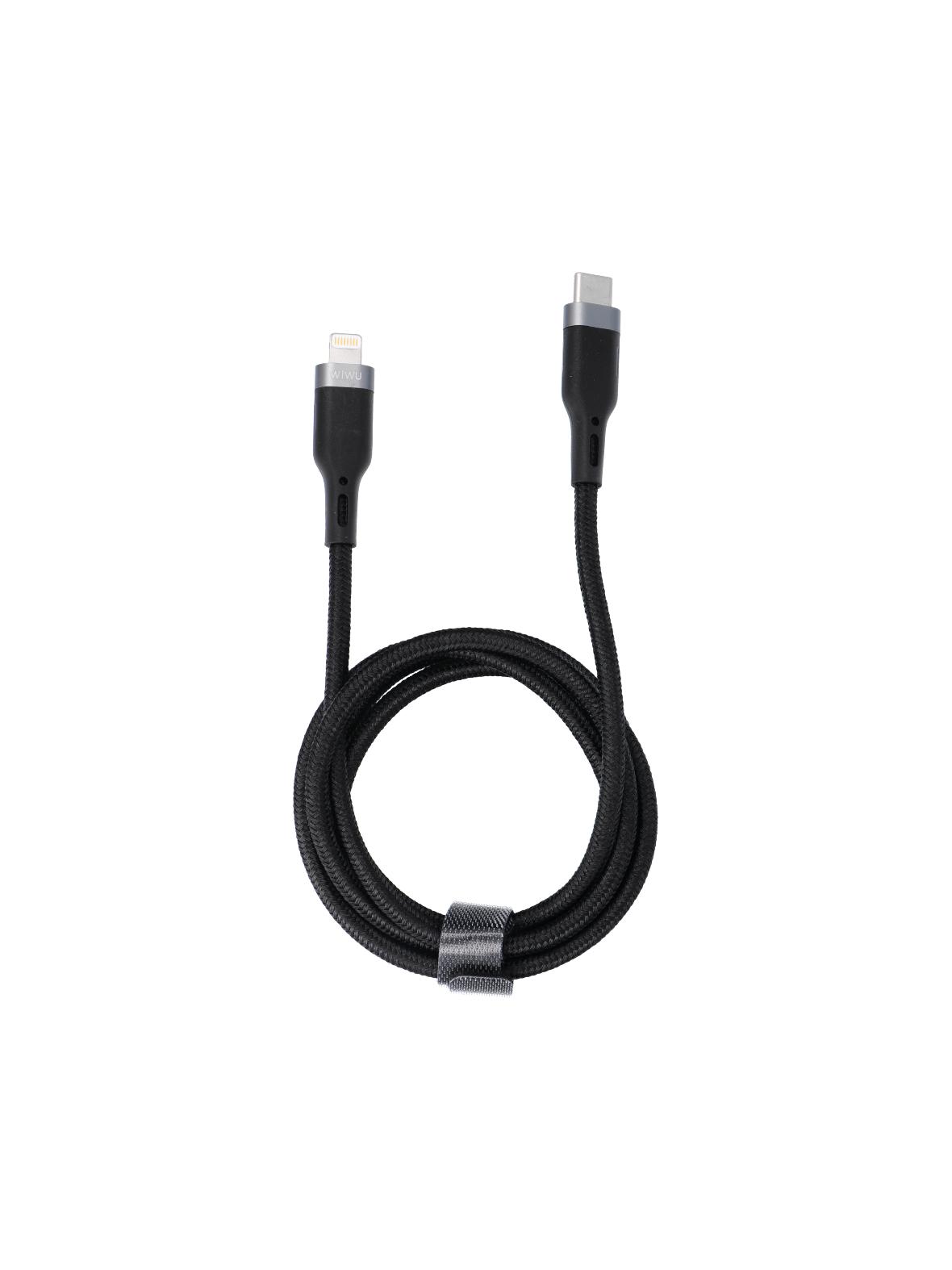 Kabel USB C do Lightning Wiwu 30W 1,2m Wi-C013 czarny