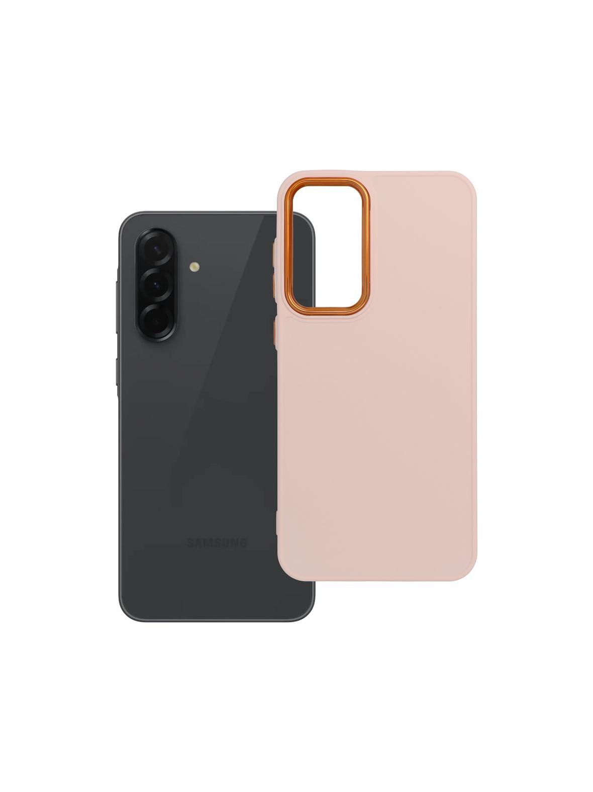 Futerał FRAME do SAMSUNG A36 5G pudrowy róż