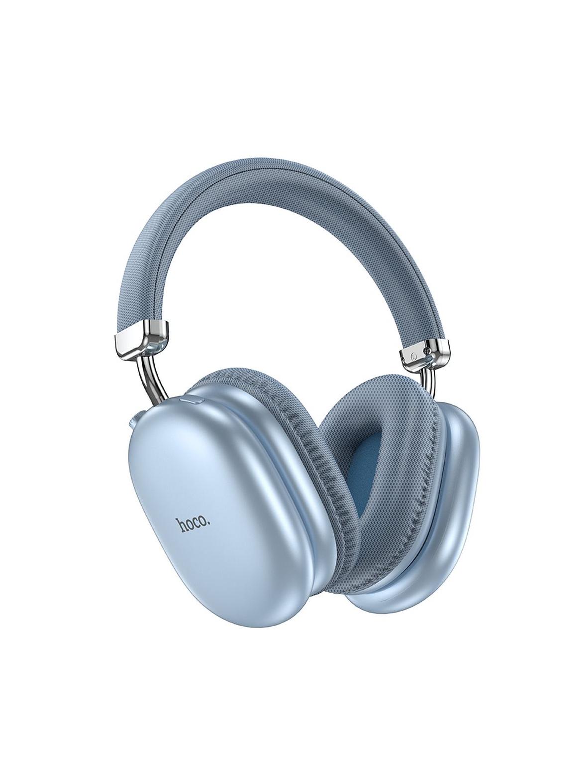 Słuchawki bezprzewodowe nauszne Hoco W35 Max niebieskie