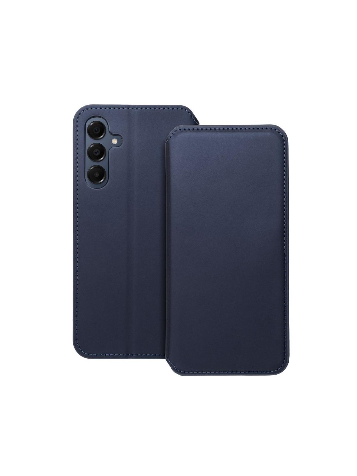 Kabura DUAL POCKET Book do SAMSUNG A16 granatowy