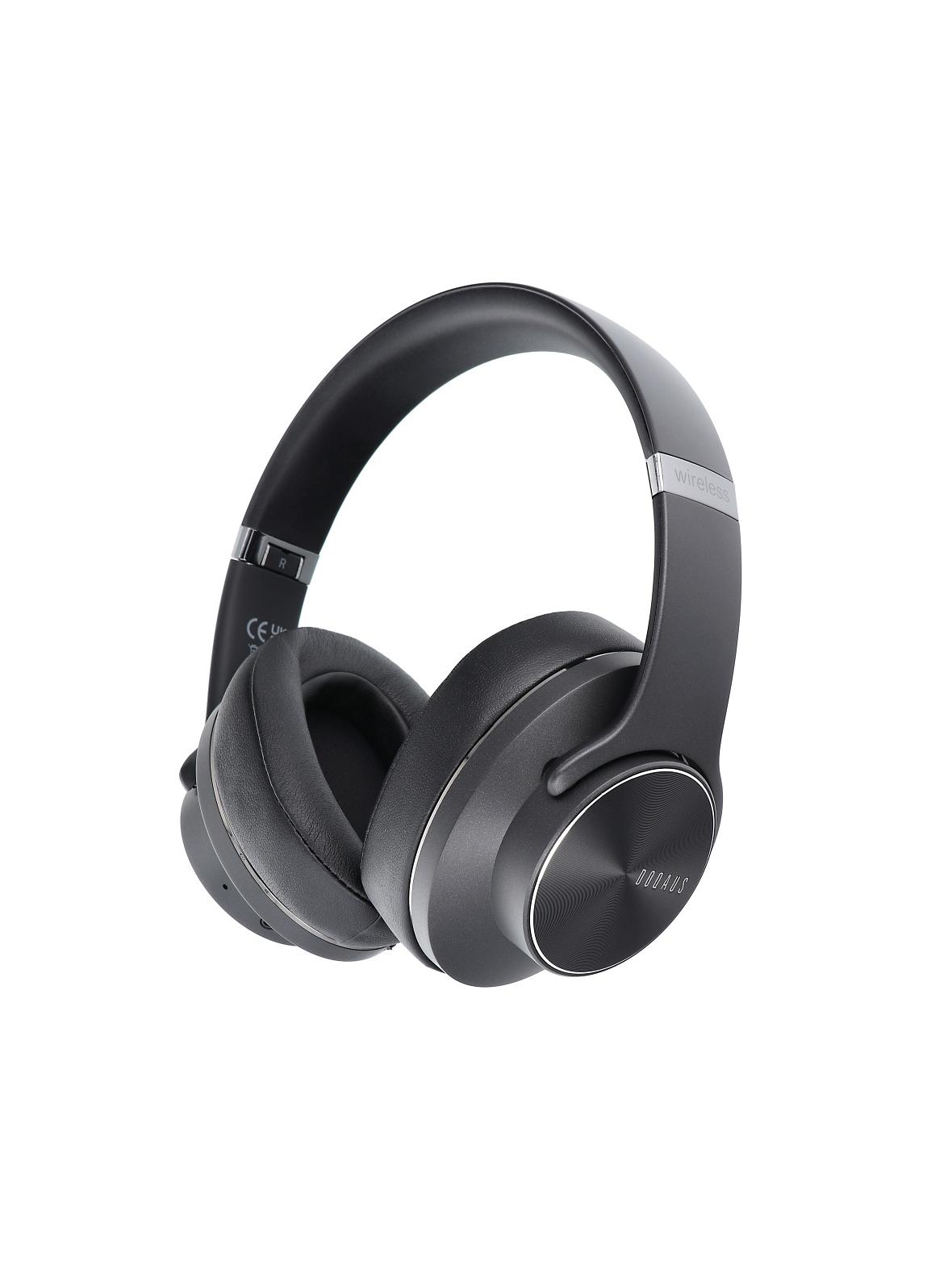 DOQAUS słuchawki bezprzewodowe bluetooth nagłowne VOGUE 5 2w1 czarne