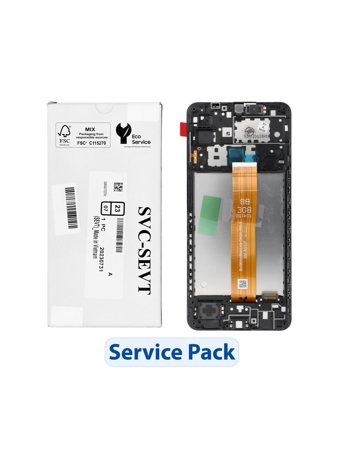 ServicePack Wyświetlacz LCD SAMSUNG A12 A127F GH82-26485A