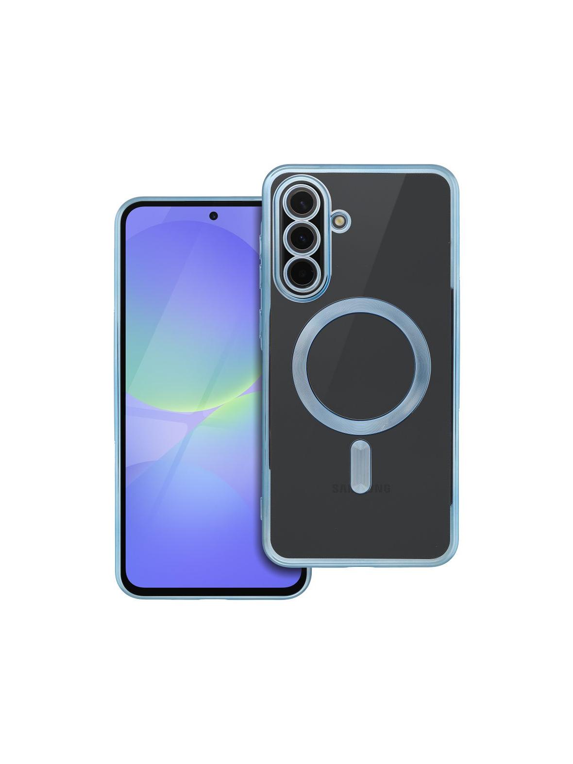 Futerał ELECTRO MAG COVER kompatybilny z MagSafe do SAMSUNG A36 niebieski