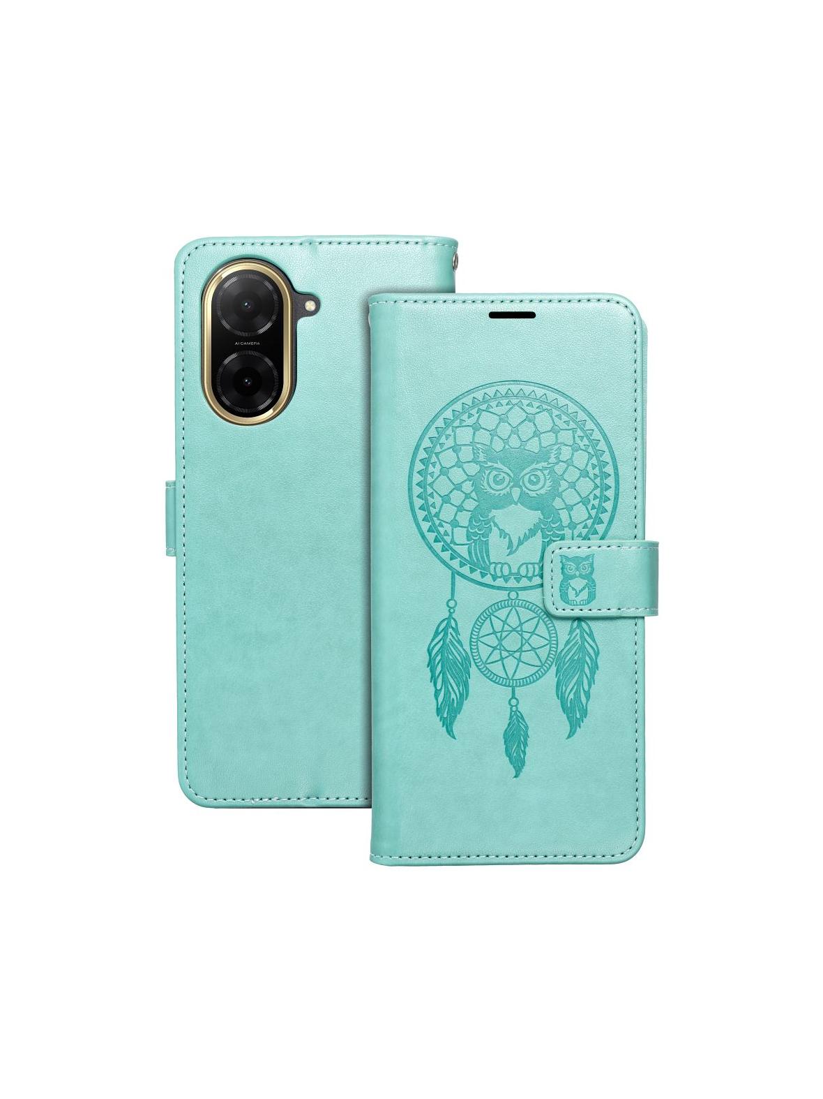 Kabura MEZZO Book do XIAOMI Redmi A5 ( 173,3 x 79,4 x 8,26) łapacz snów zielony