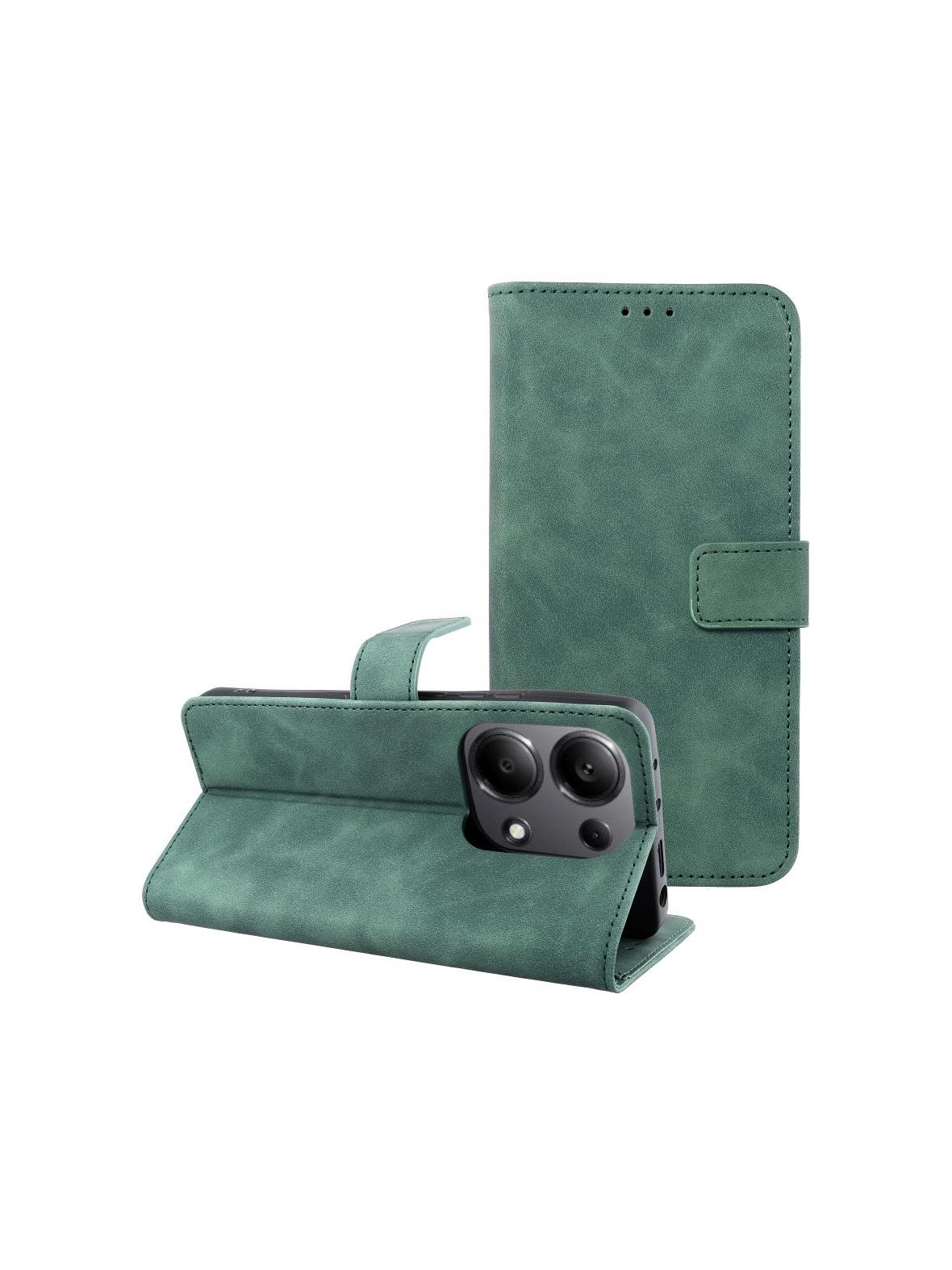 Kabura TENDER Book do XIAOMI Redmi Note 13 Pro 4G / POCO M6 Pro 4G zielony