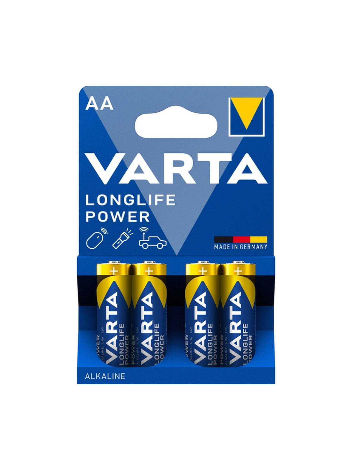 VARTA bateria alkaliczna R6 (AA) Longlife Power 4 szt