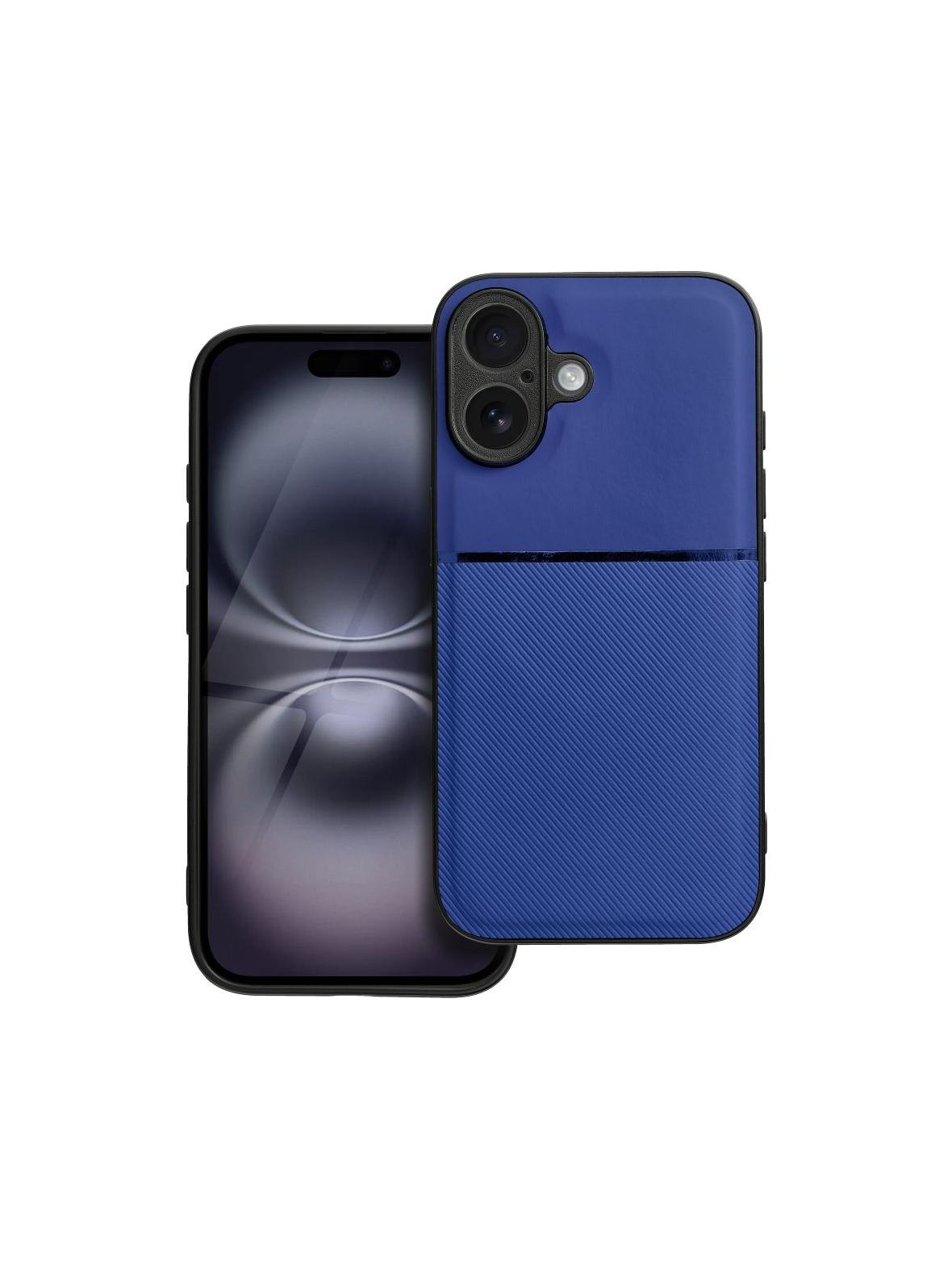 Futerał NOBLE do IPHONE 16 niebieski