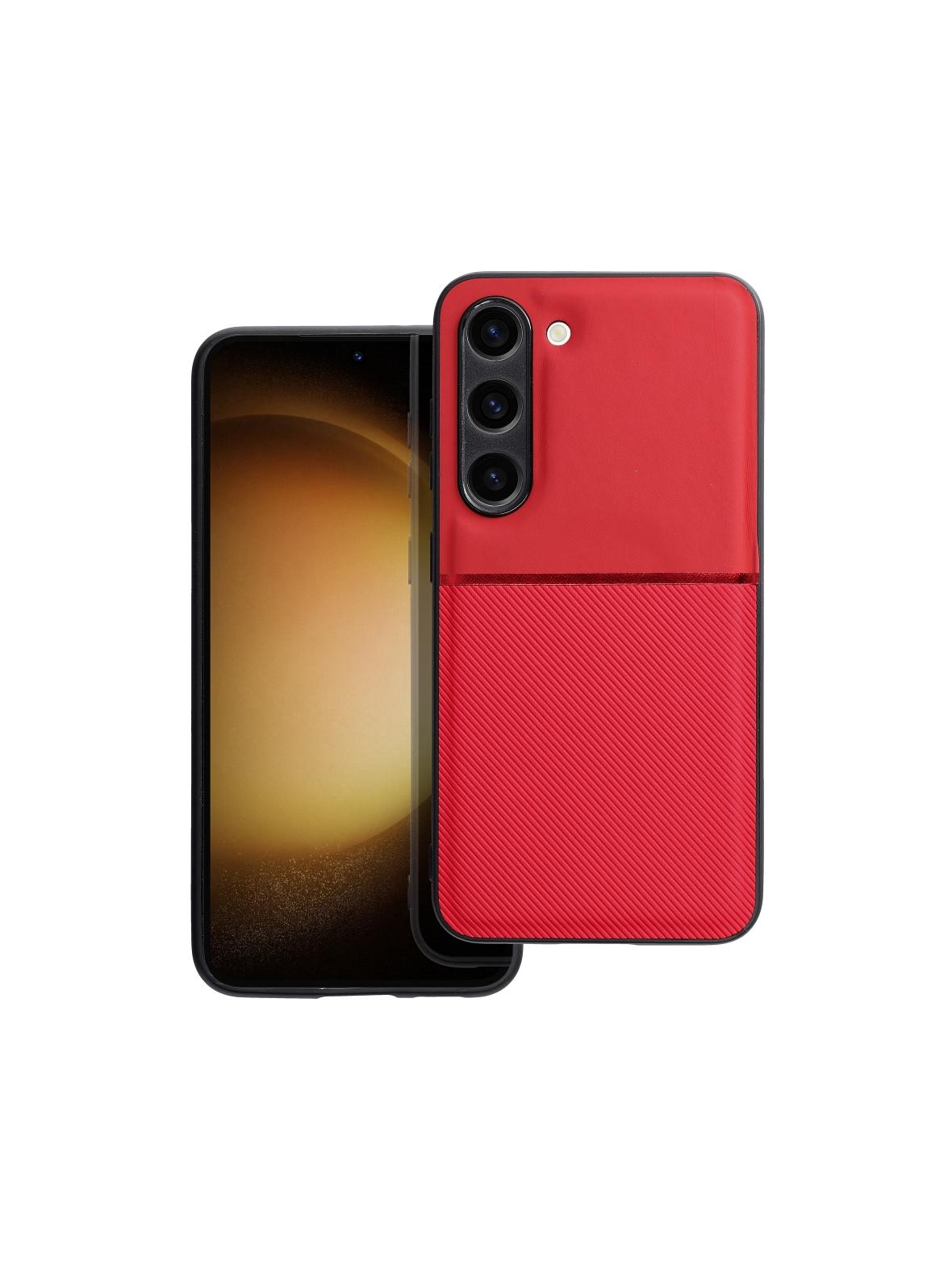 Futerał NOBLE do SAMSUNG S23 czerwony