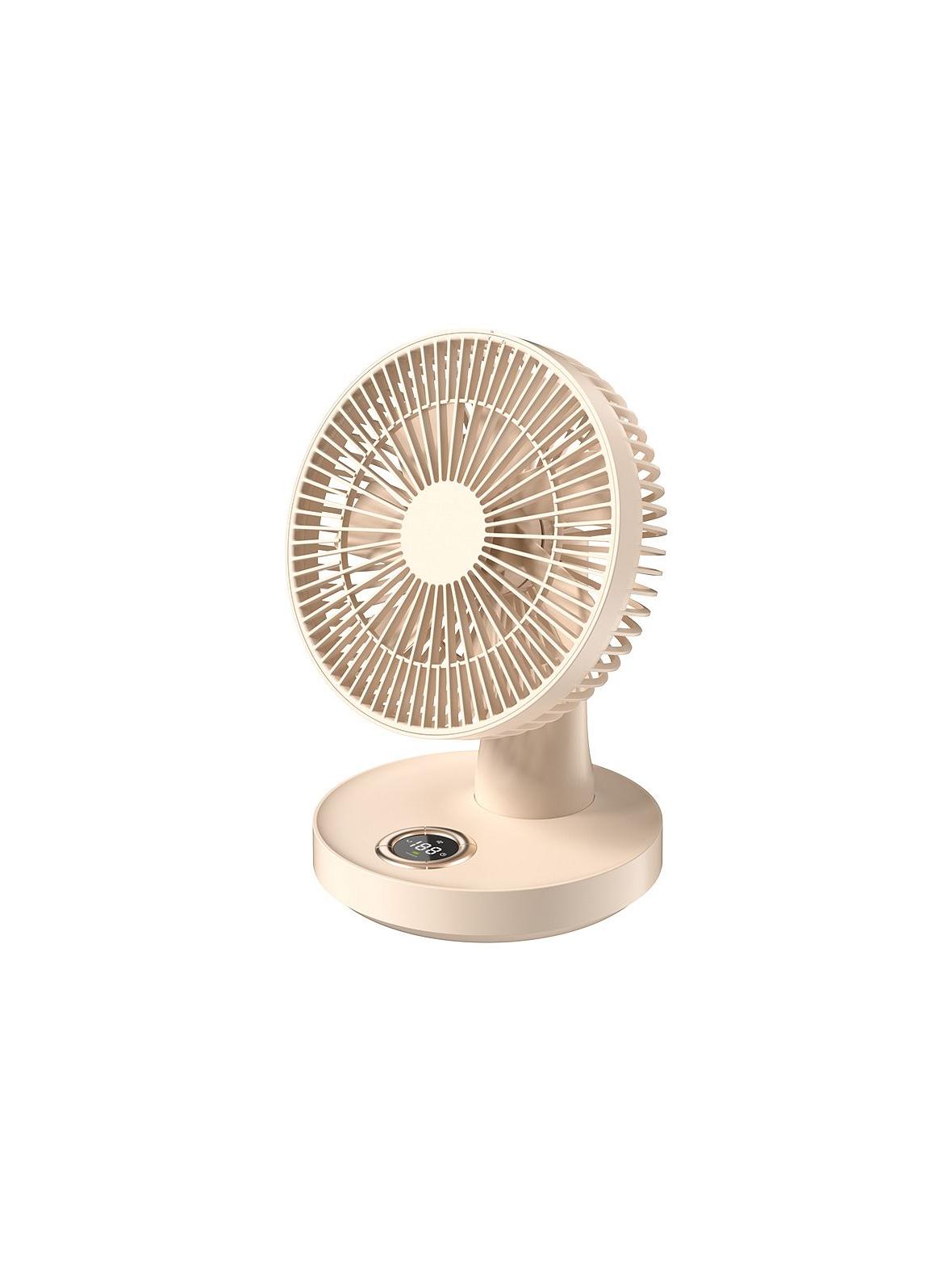 Wentylator / wiatrak biurkowy LLD-F77 beżowy