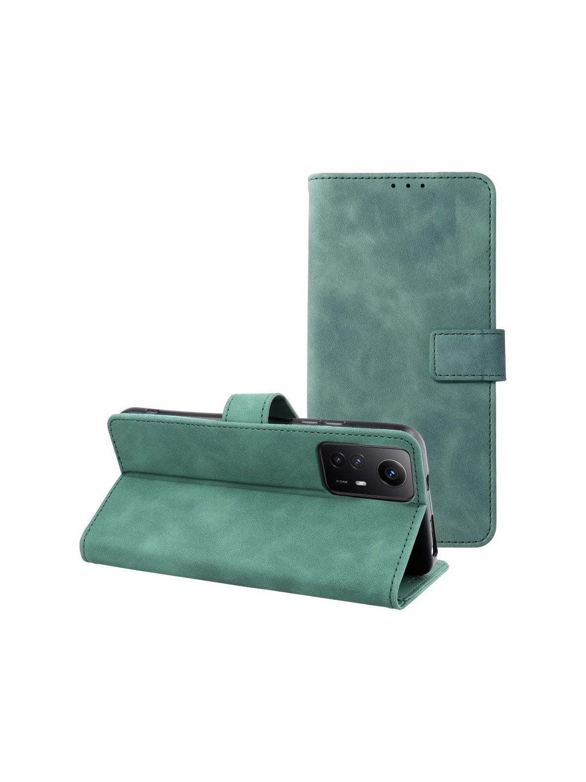 Kabura TENDER Book do XIAOMI Redmi Note 12S zielony