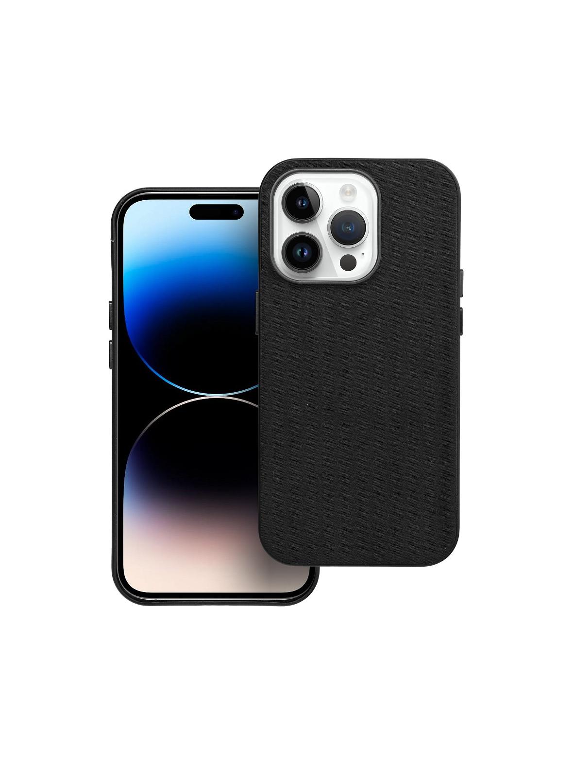 Futerał WOVEN MAG COVER kompatybilny z MagSafe do IPHONE 14 Pro czarny