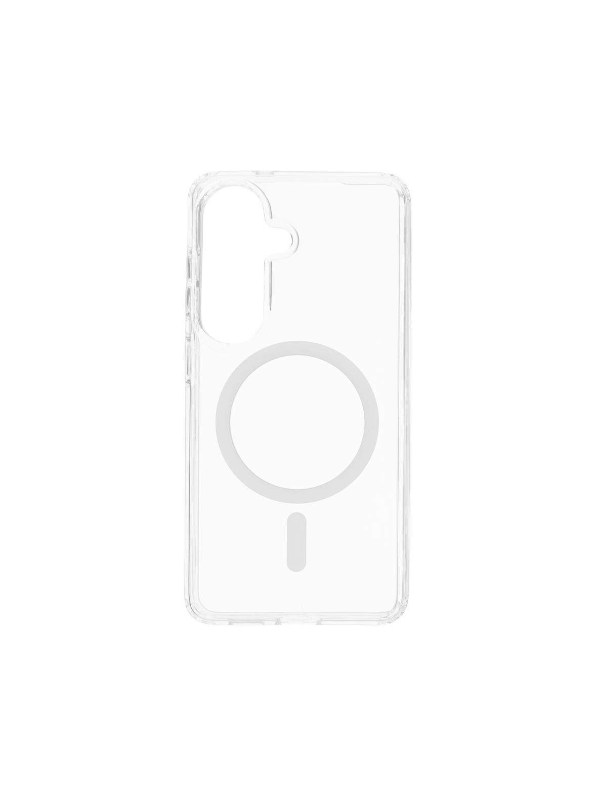 Futerał do Samsung S26 Clear Mag Cover Elite (STR / NIEŻÓŁKNĄCY) zgodny z MagSafe transparentny