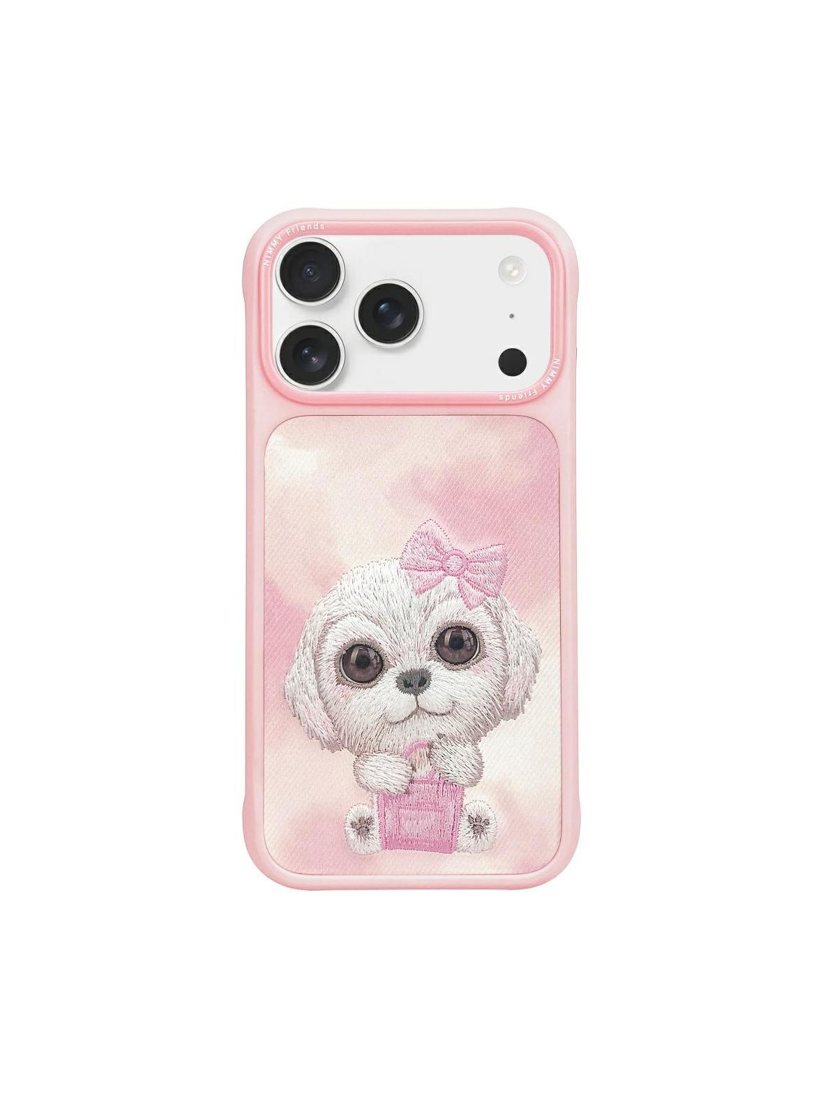 NIMMY futerał BIG EYED PET 2.0 Dog do IPHONE 17 różowy