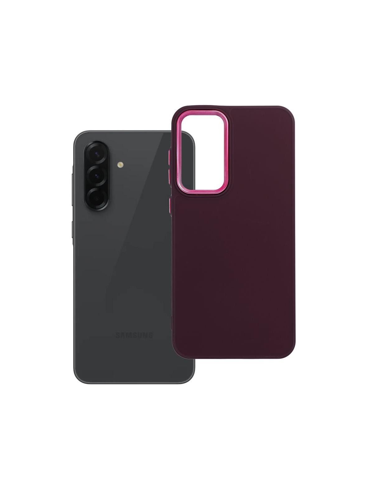 Futerał FRAME do SAMSUNG A36 5G fioletowy