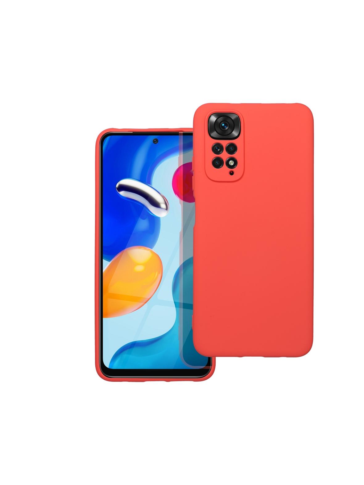 Futerał SILICONE do XIAOMI Redmi Note 11 / 11S brzoskwiniowy