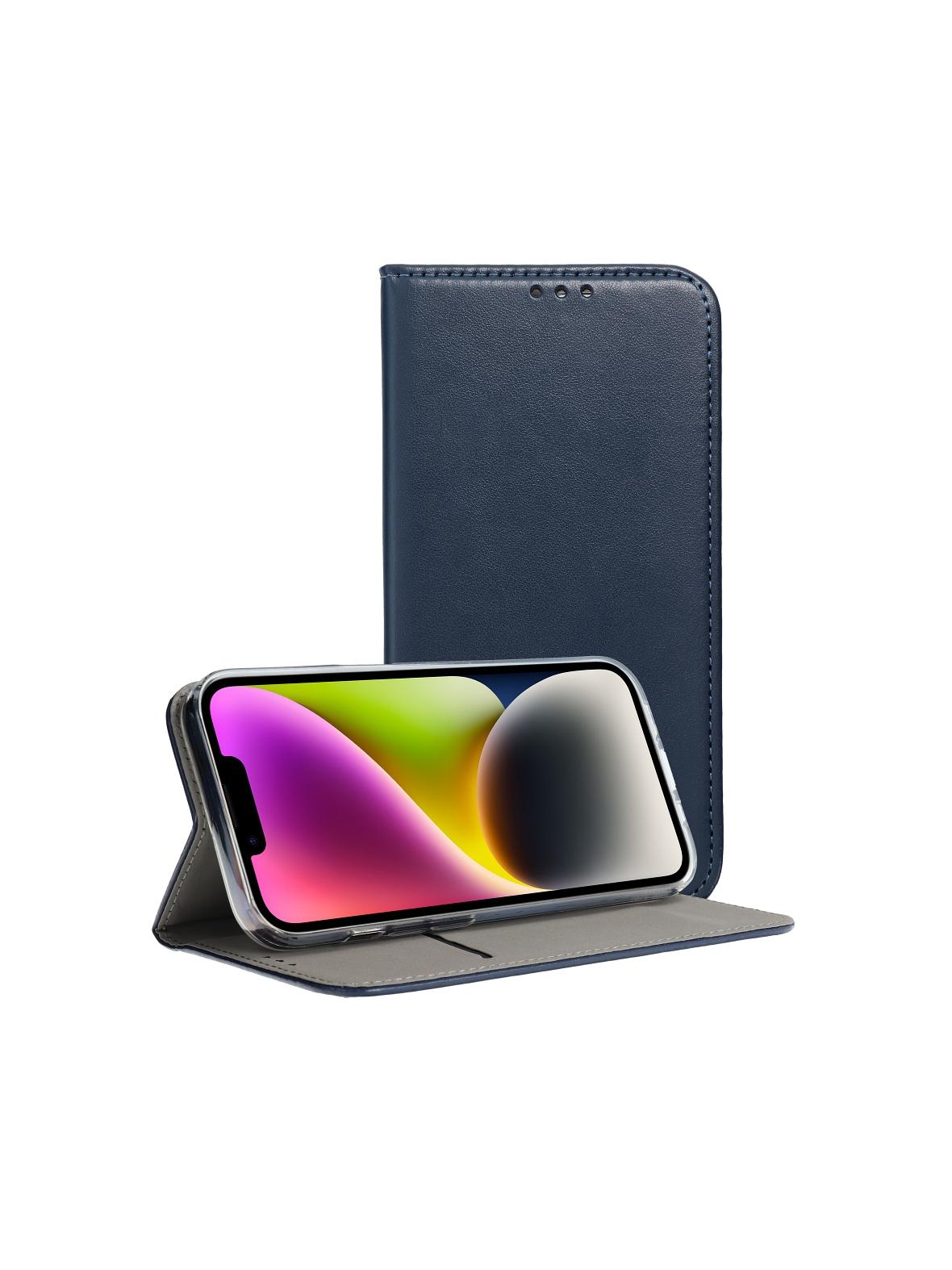 Kabura SMART MAGNETO do SAMSUNG A53 5G granatowy