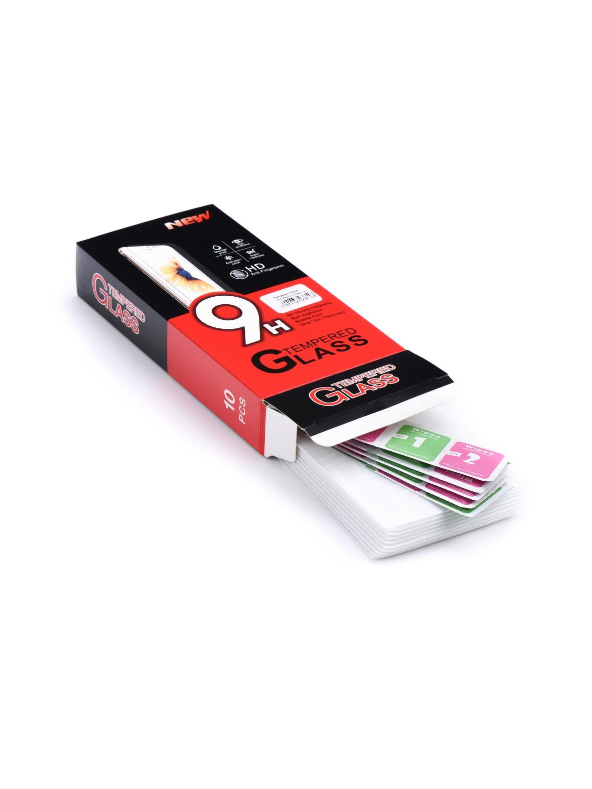 Szkło hartowane Tempered Glass (SET 10in1) - do Iphone 5C/5G/5S/SE