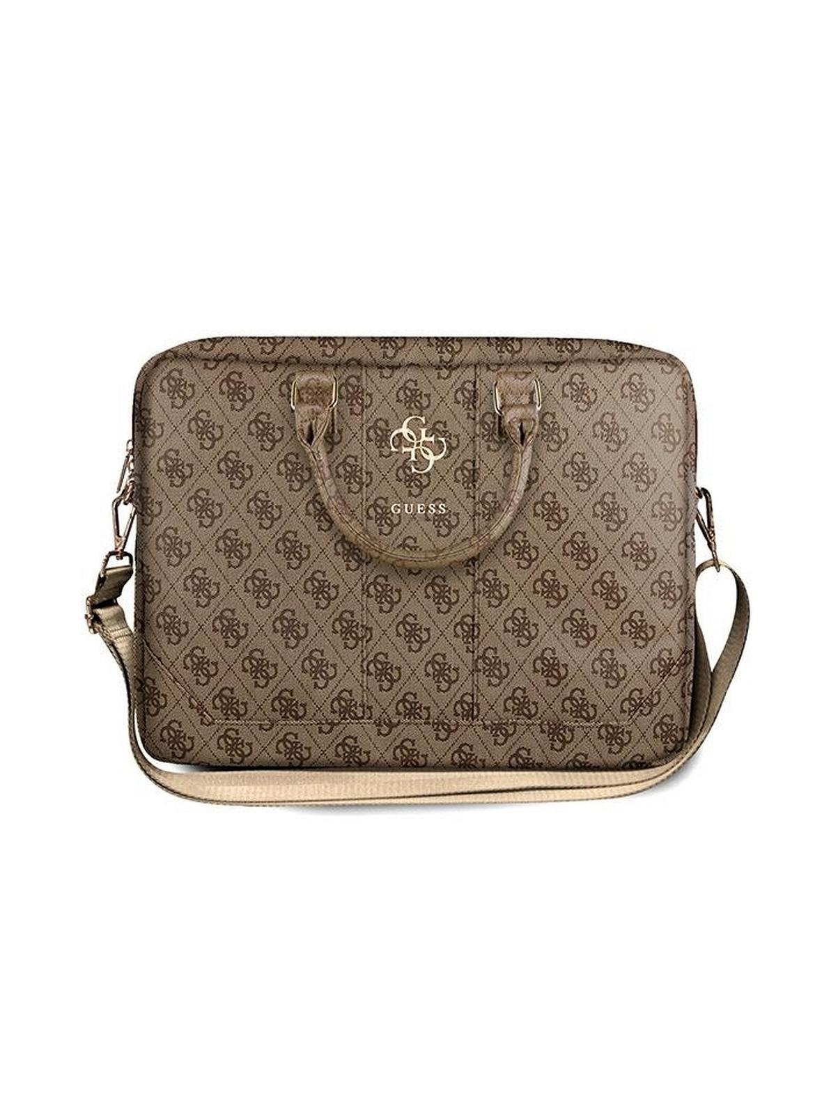 GUESS torba na laptopa / tablet / notebook 15" GUCB15G4GFBR (Guess Sleeve) brązowa