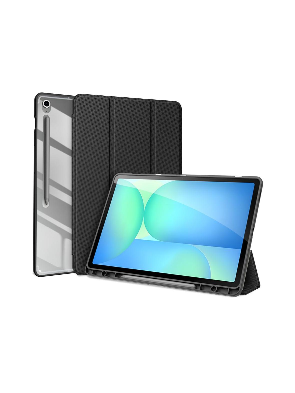 DUX DUCIS etui TOBY z miejscem na rysik do SAMSUNG Tab S10 FE Plus czarne