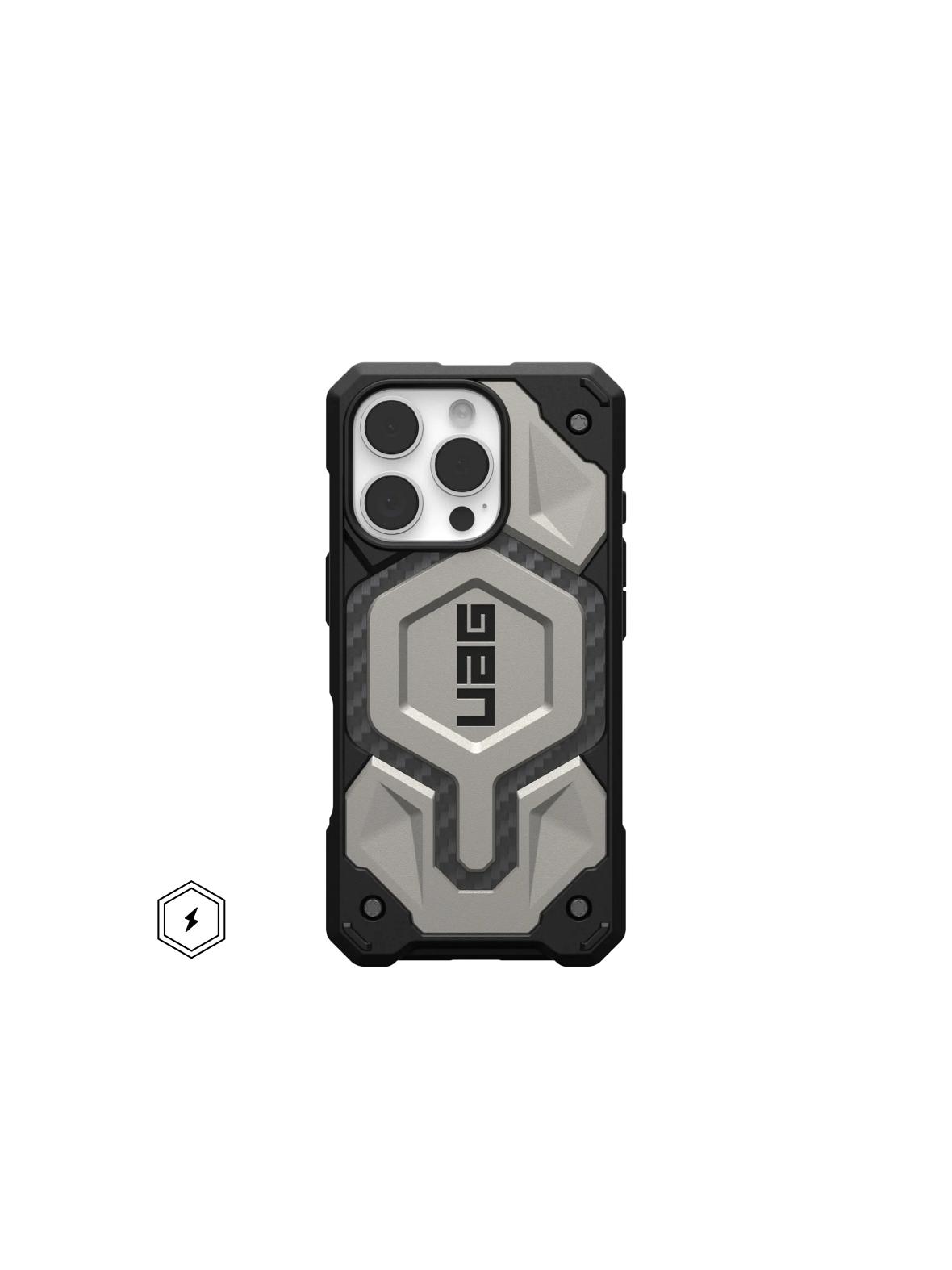 UAG Urban Armor Gear futerał MONARCH PRO do IPHONE 16 Pro titanium