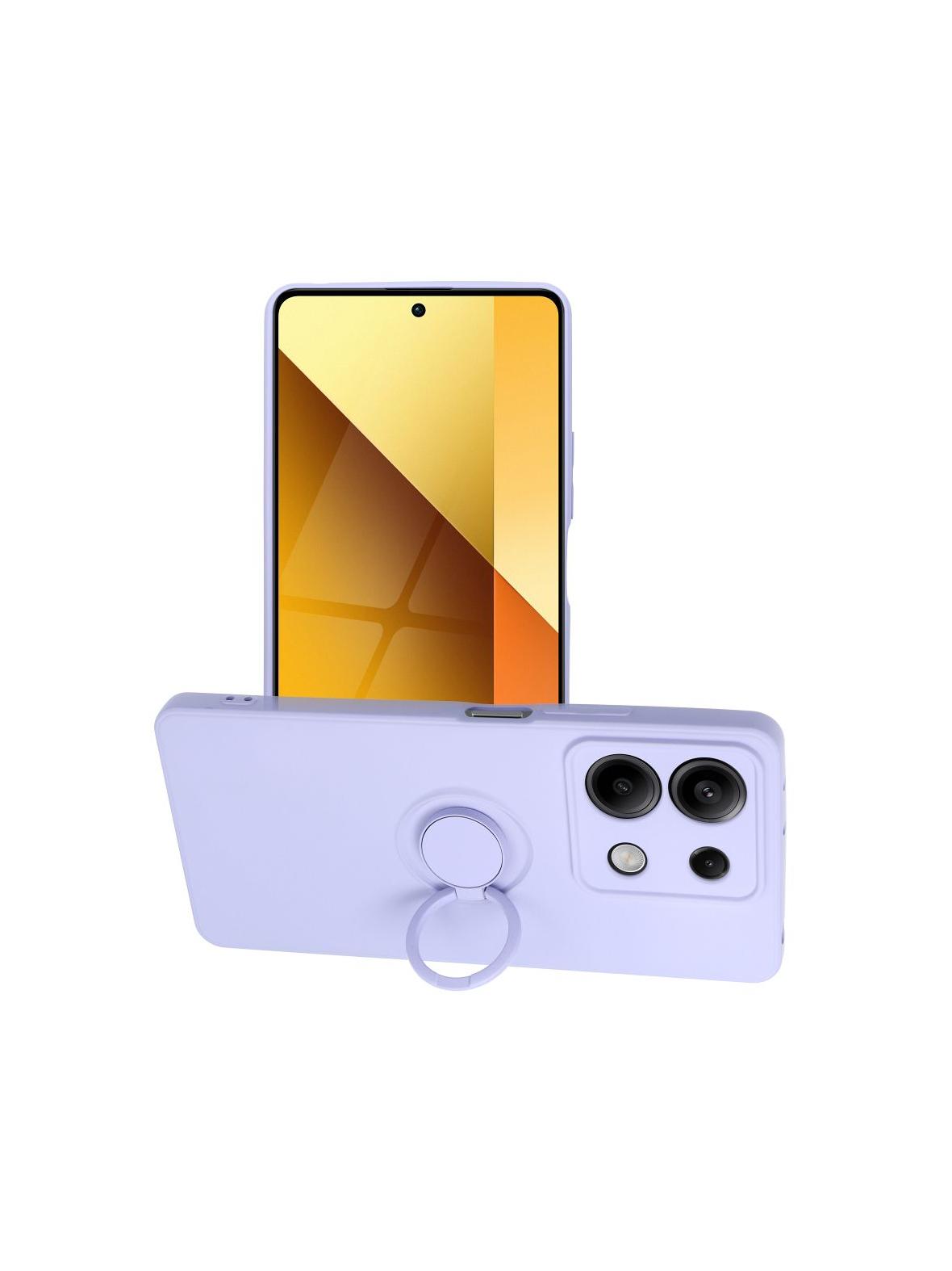 Futerał SILICONE RING do XIAOMI Redmi Note 13 5G fioletowy