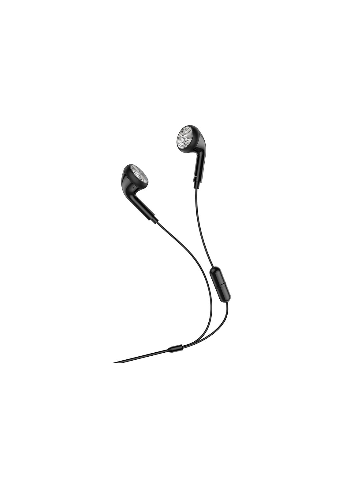 Słuchawki przewodowe douszne Jack 3,5 mm Hoco M73 czarne