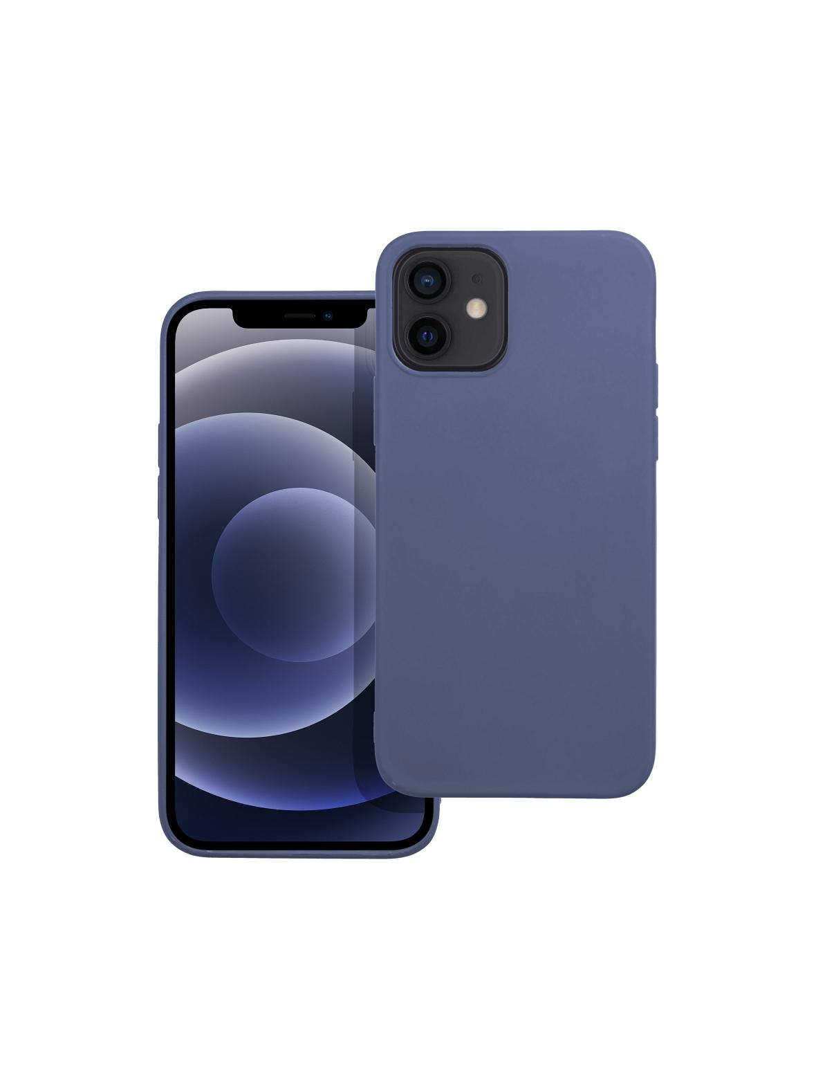 Futerał MATT do IPHONE 12 niebieski