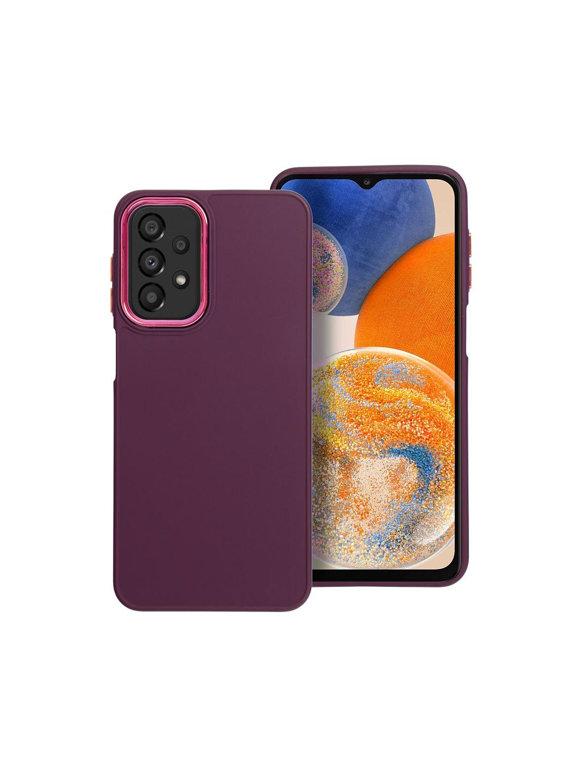 Futerał FRAME do SAMSUNG A23 5G fioletowy