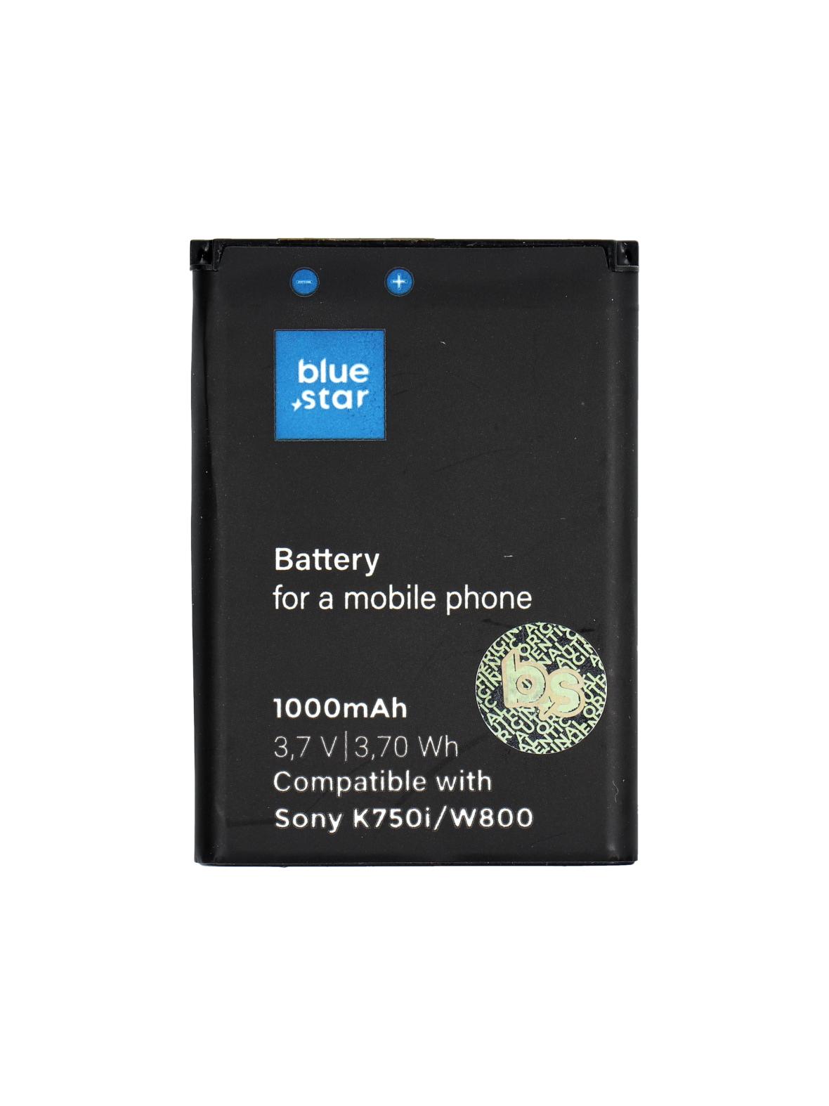 Bateria do Sony Ericsson K750i / W800 / W550i / Z300 1000 mAh Blue Star Premium