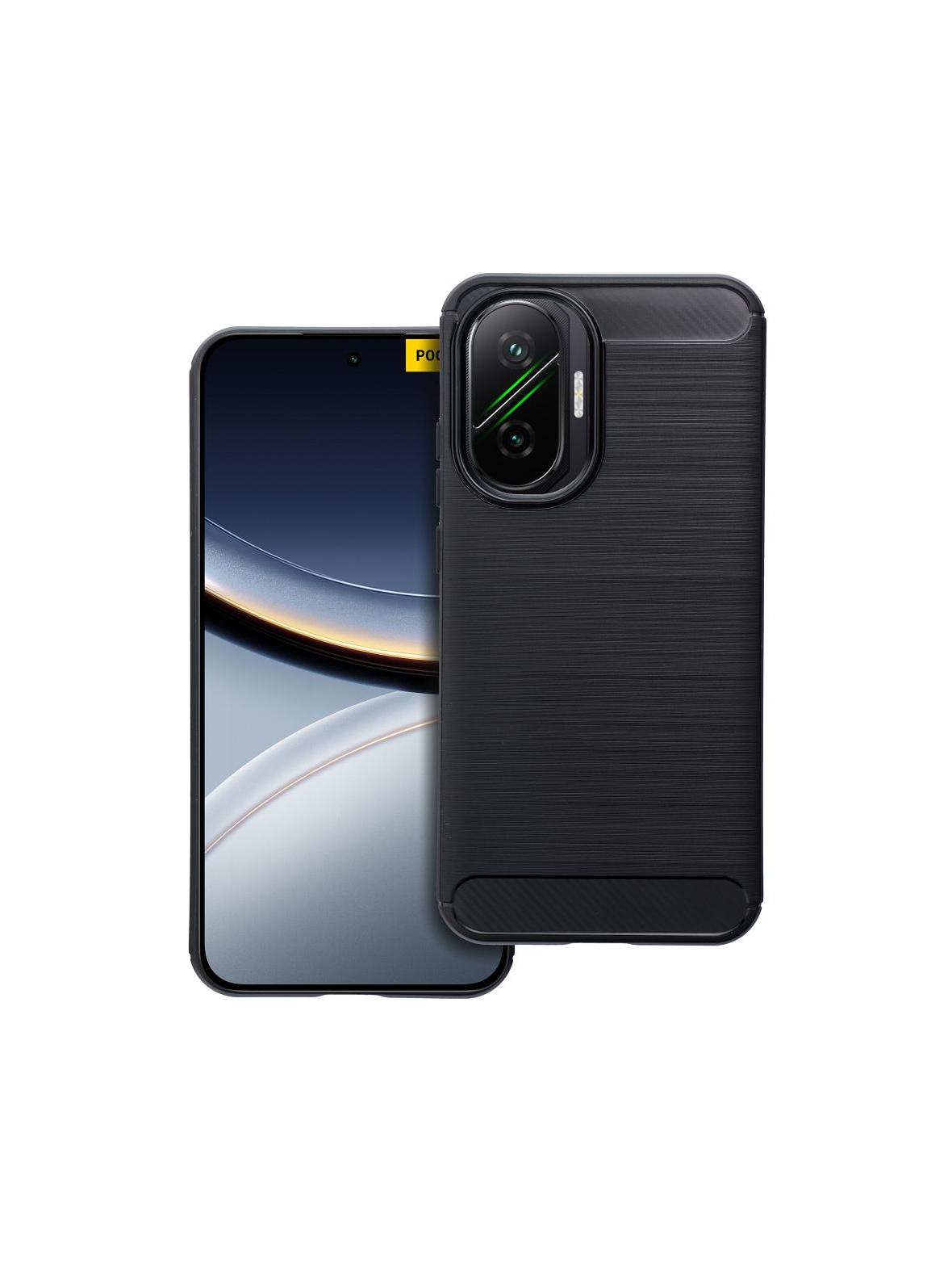 Futerał CARBON do XIAOMI POCO F7 5G / TURBO 4 PRO 5G czarny