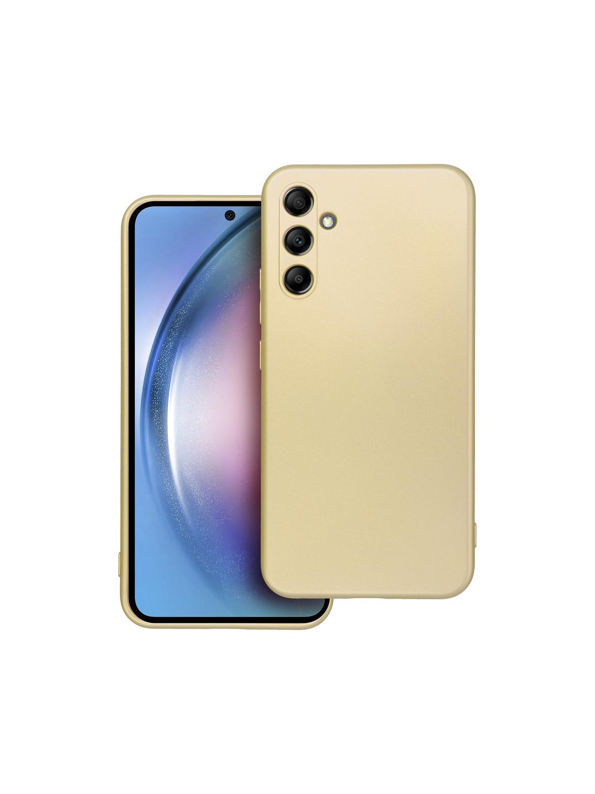 Futerał METALLIC do SAMSUNG A34 5G złoty