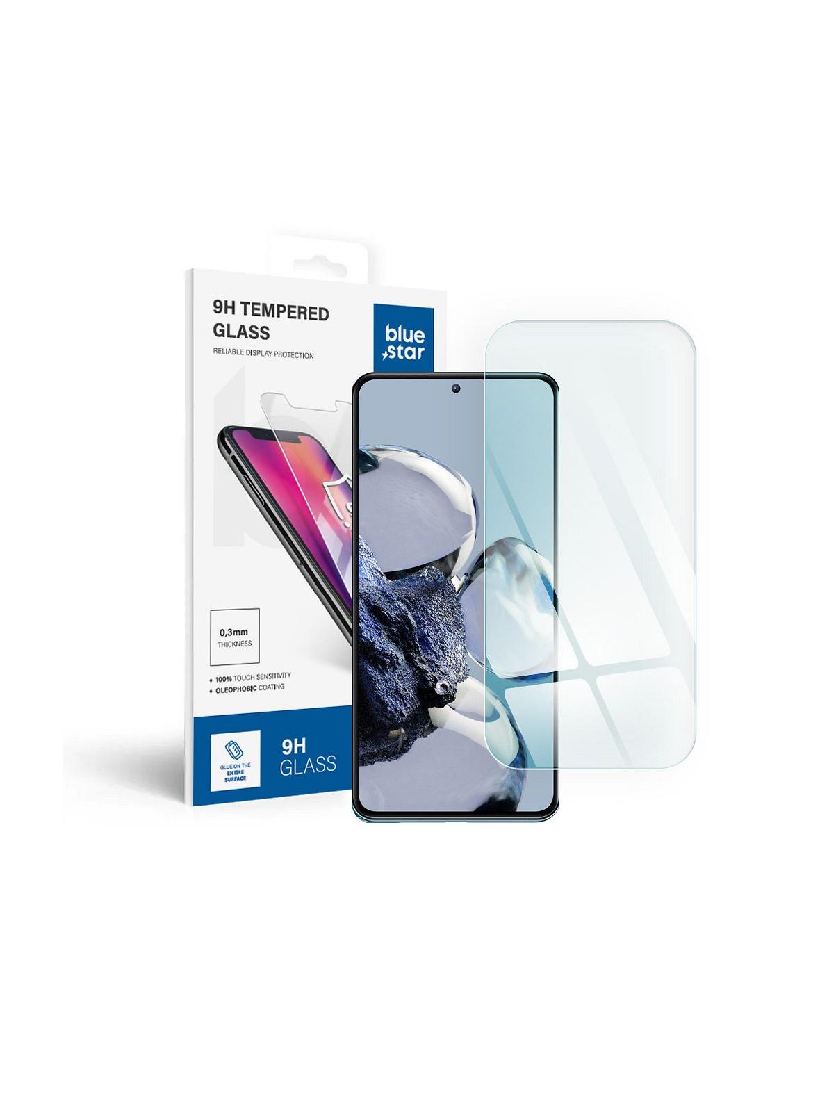 Szkło hartowane do Xiaomi 12T/Mi10T/Redmi Note 10 Pro/Mi11T/Mi12T/SAM A72 Blue Star
