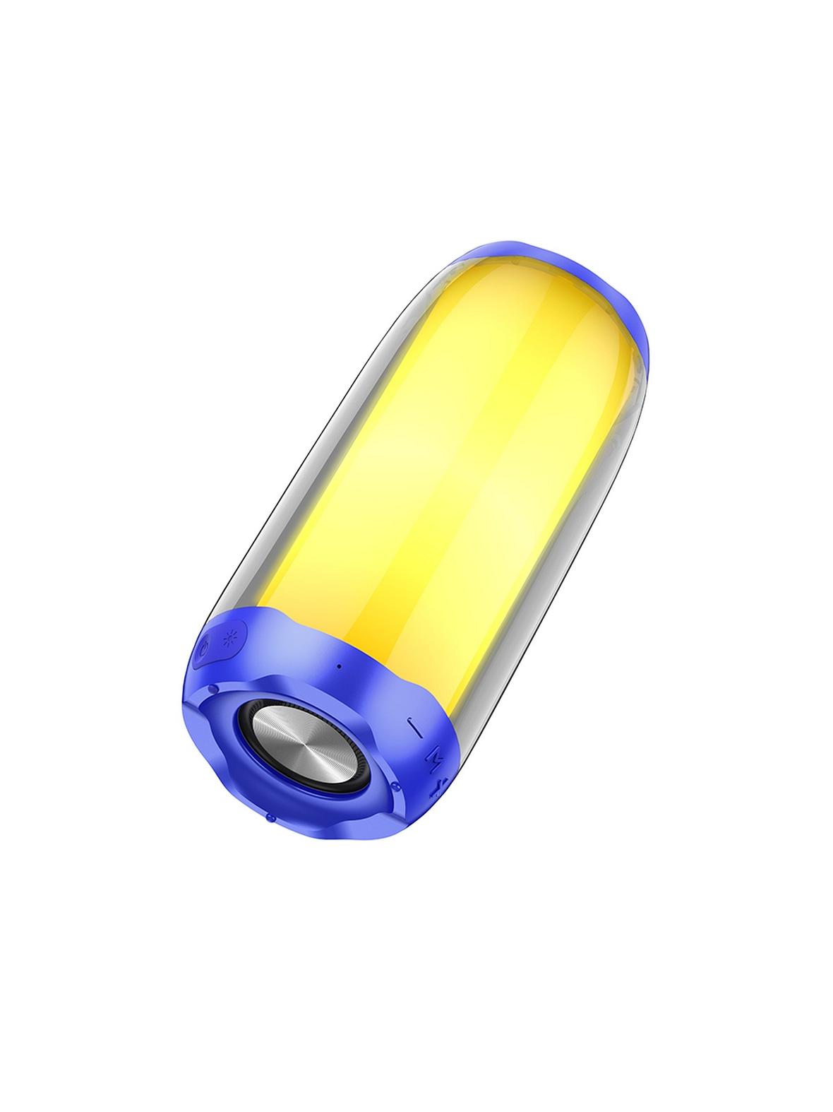 Głośnik bluetooth LED 10W 4h Hoco HC8 niebieski