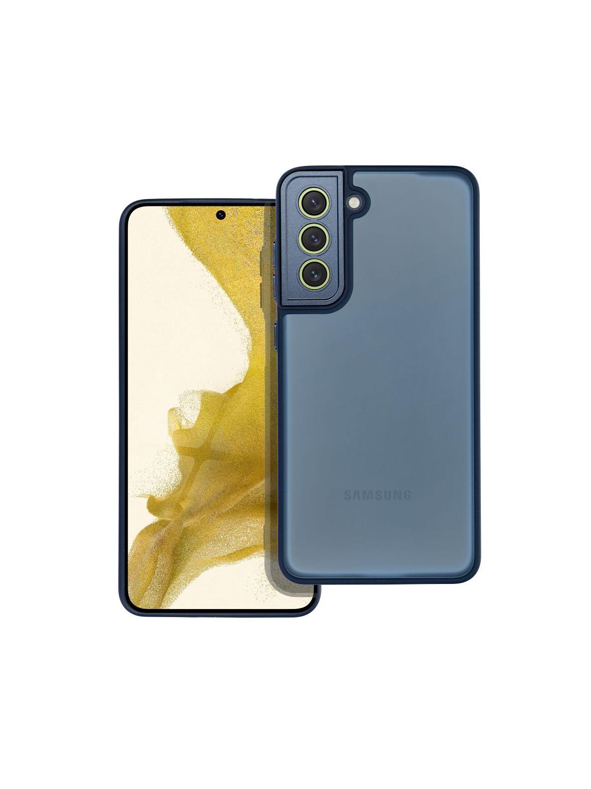 Futerał VARIETE do SAMSUNG S21 FE granatowy