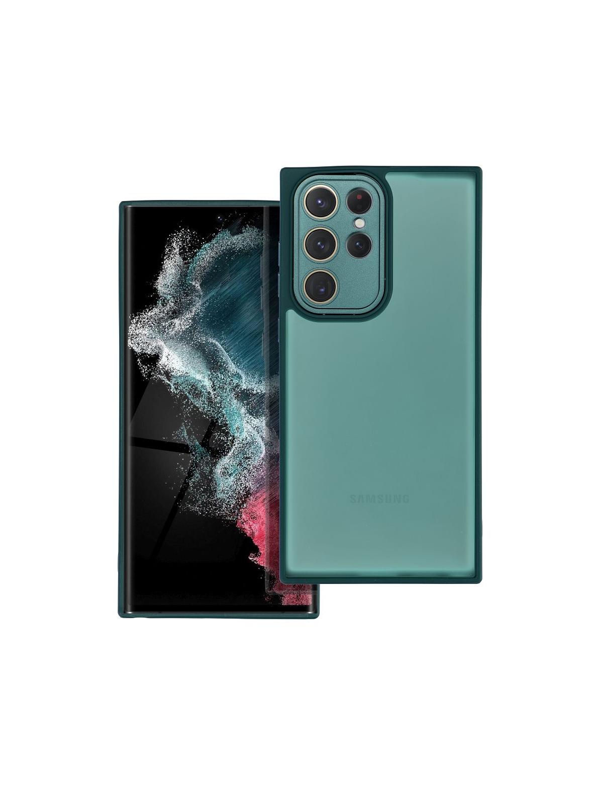 Futerał VARIETE do SAMSUNG S22 Ultra ciemnozielony