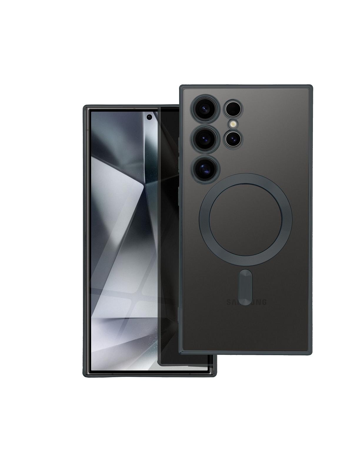 Futerał ELECTRO MAG COVER kompatybilny z MagSafe do SAMSUNG A37 czarny