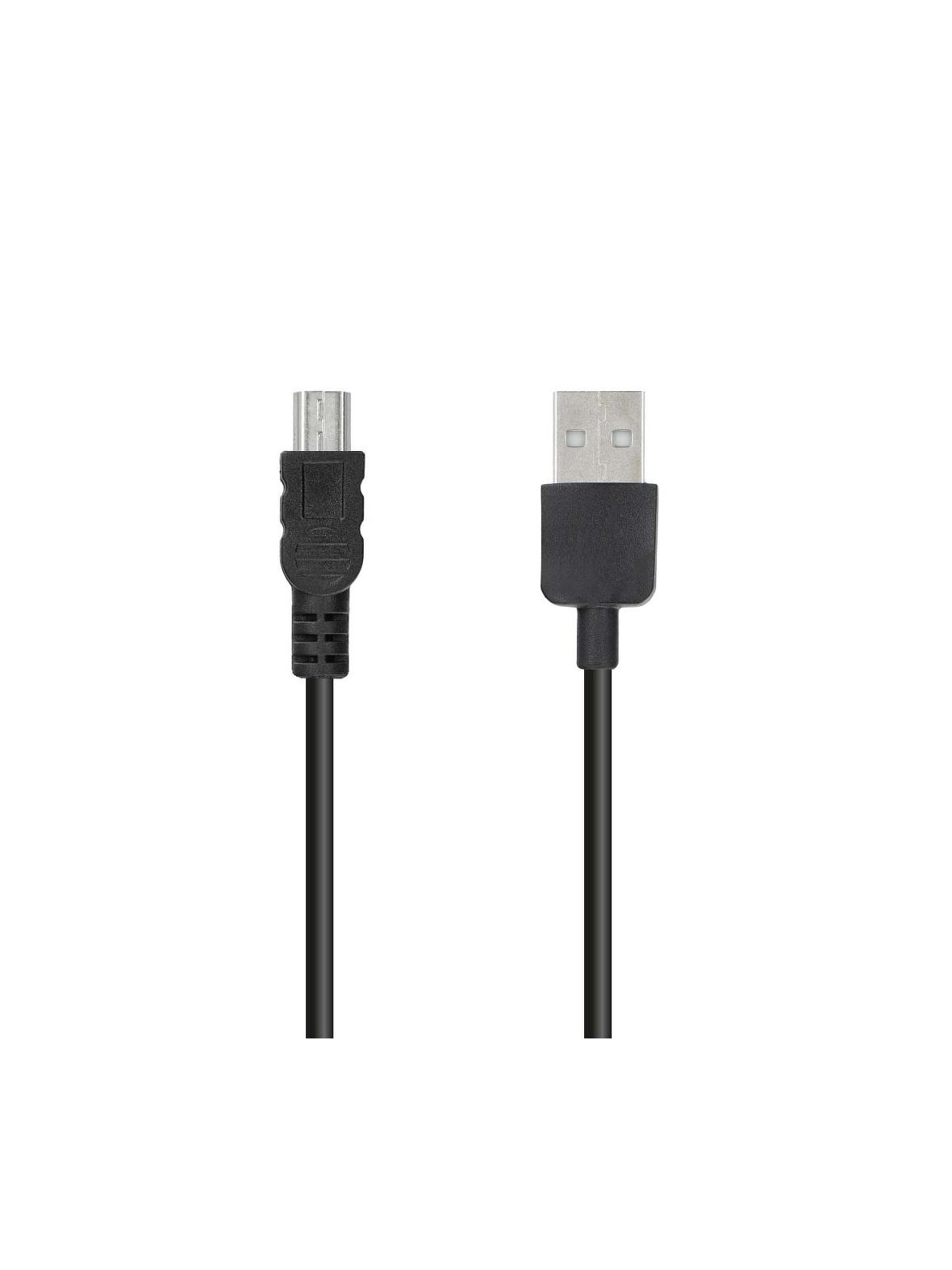 Kabel USB A do Mini USB (navi / kamera) 2 m czarny